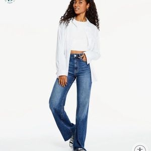 NWT Aeropostale High Waist Wide Leg Jeans